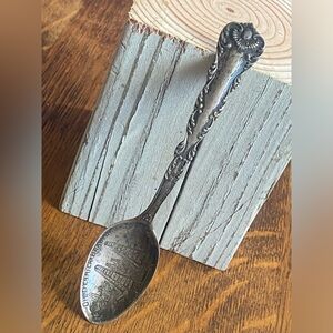 Sterling silver oil, rick teaspoon